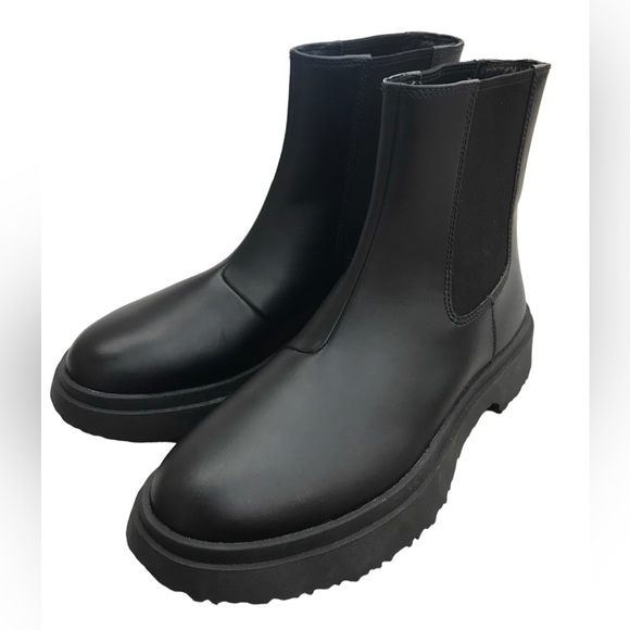 Camper Shoes - NEW Camper Womens Walden Black Leather Chelsea Ankle Boot Size 39, US 9